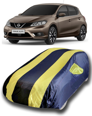 Gavya Car Cover For Nissan Pulsar (With Mirror Pockets)(Yellow)