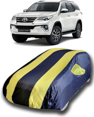 KASHYAP ENTERPRISE Car Cover For Toyota Fortuner (With Mirror Pockets)(Multicolor)