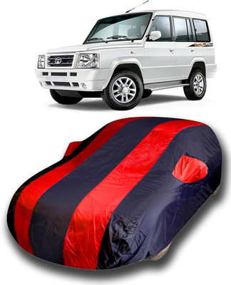 APNEK Car Cover For Tata Sumo Gold (With Mirror Pockets)(Blue, Red)