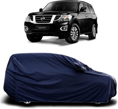 SanginiSang Car Cover For Nissan Patrol (With Mirror Pockets)(Blue)