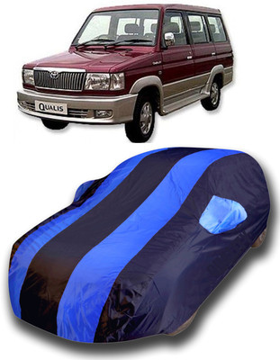 KASHYAP FASHION WORLD Car Cover For Toyota Qualis (With Mirror Pockets)(Multicolor)
