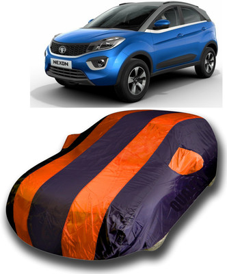 SanginiSang Car Cover For Tata Nexon (With Mirror Pockets)(Multicolor)