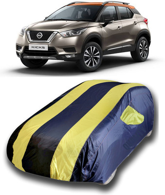 SanginiSang Car Cover For Nissan Kicks (With Mirror Pockets)(Yellow)