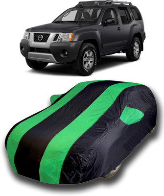 KUSHWAHA Car Cover For Nissan Xterra (With Mirror Pockets)(Green)