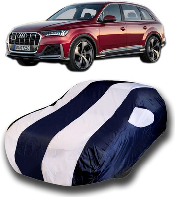 SanginiSang Car Cover For Audi Q7 (With Mirror Pockets)(White)