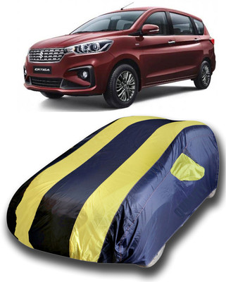 KASHYAP FASHION WORLD Car Cover For Maruti Suzuki Ertiga (With Mirror Pockets)(Yellow)