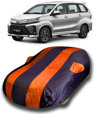 KUSHWAHA Car Cover For Toyota Avanza (With Mirror Pockets)(Multicolor)