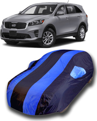 KASHYAP ENTERPRISE Car Cover For Kia Sorento (With Mirror Pockets)(Blue)