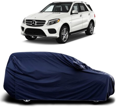 KUSHWAHA Car Cover For Mercedes Benz GLE (With Mirror Pockets)(Blue)