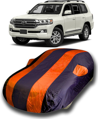 KASHYAP FASHION WORLD Car Cover For Toyota Land Cruiser (With Mirror Pockets)(Multicolor)