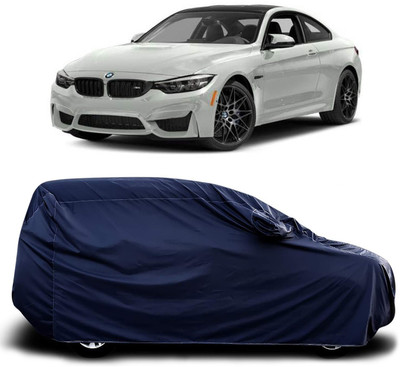 SanginiSang Car Cover For BMW M4 (With Mirror Pockets)(Blue)