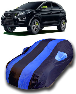SanginiSang Car Cover For Tata Nexon (With Mirror Pockets)(Blue)