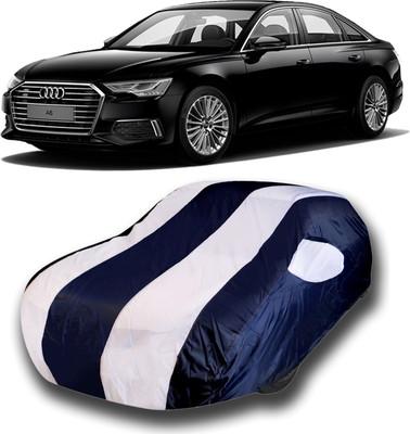 SanginiSang Car Cover For Audi A6 (With Mirror Pockets)(Multicolor)