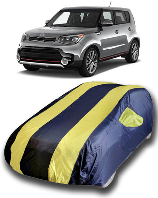 KASHYAP ENTERPRISE Car Cover For Kia Soul (With Mirror Pockets)(Yellow)