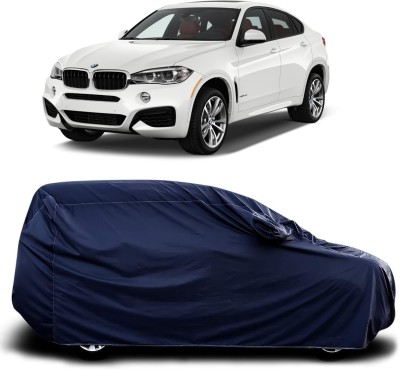 SanginiSang Car Cover For BMW X6 (With Mirror Pockets)(Blue)