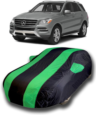 siddharth fashion Car Cover For Mercedes Benz M-Class (With Mirror Pockets)(Green)