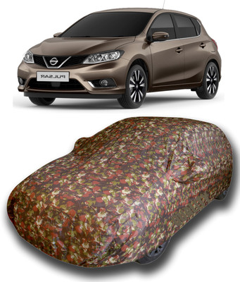 KASHYAP ENTERPRISE Car Cover For Nissan Pulsar (With Mirror Pockets)(Multicolor)