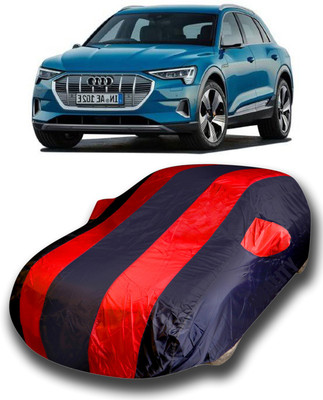 Gavya Car Cover For Audi E-TRON (With Mirror Pockets)(Red, Blue)