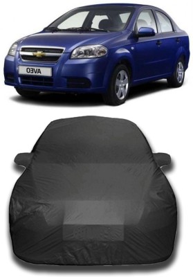 siddharth fashion Car Cover For Chevrolet Aveo (With Mirror Pockets)(Multicolor)