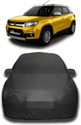 SanginiSang Car Cover For Maruti Suzuki Vitara Brezza (With Mirror Pockets)(Multicolor)