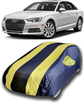 KUSHWAHA Car Cover For Audi A4 (With Mirror Pockets)(Multicolor)