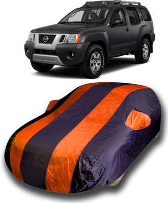 KUSHWAHA Car Cover For Nissan Xterra (With Mirror Pockets)(Orange)
