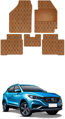 elegant Leatherite Standard Mat For  MG ZS EV(Brown)