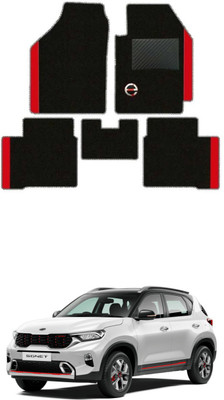 elegant Polypropylene Standard Mat For  Kia Sonet(Black)