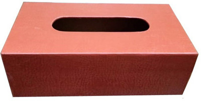 Starleo car tissue paper box Brown Vehicle Tissue Dispenser(Brown)