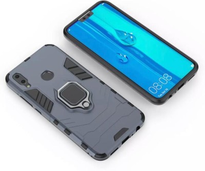 Glaslux Back Cover for Huawei Honor Nova 3e(Blue, Ring Case, Pack of: 1)