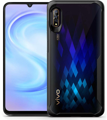 RUPELIK Back Cover for Shockproof Bumper Crystal Clear Soft TPU Egle Back Cover Redmi /Mi A3(Black, Hard Case, Pack of: 1)
