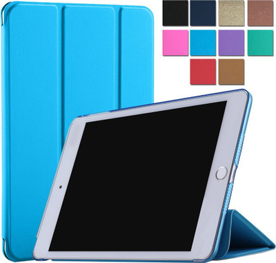 DuraSafe Cases Flip Cover for Apple iPad 6th Gen 9.7 inch(Blue, Dual Protection, Pack of: 1)
