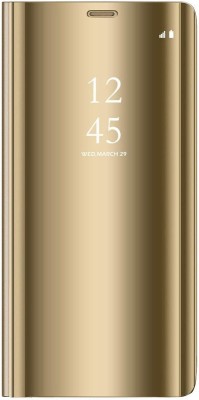 CONNECTPOINT Flip Cover for Samsung Galaxy S22 Ultra 5G(Gold, Shock Proof, Pack of: 1)