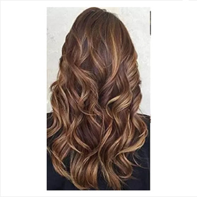 SAMYAK Stylish Curly / wavy 5 clips in Hair Extension