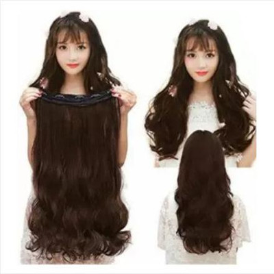 SAMYAK Curly/ Wavy Stylish Clip in Hair Extension
