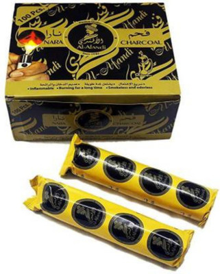 RSS ENTERPRISES Instant Burn 10 Disc Roll Magic Hookah Coal Alfandi Hookah Charcoals(Pack of 10)