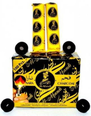 RSS ENTERPRISES Al Fandi Pack Of 10 Roll Magic Hookah Charcoals(Pack of 10)