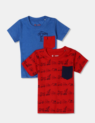 DONUTS Baby Boys Printed Cotton Blend T Shirt On Flipkart For Rs. 49 @ 88% off