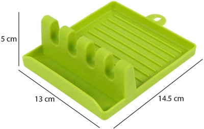Viraaj Enterprises Multi-Functional Spatula Holder/Rest for Kitchen Utensils Utensil Kitchen Rack Non-Stick Spatula(Pack of 1)