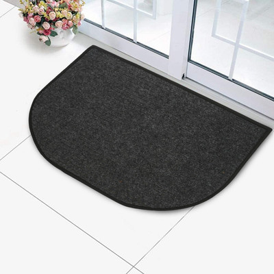 KUBER INDUSTRIES Microfiber Door Mat(Grey, Free)