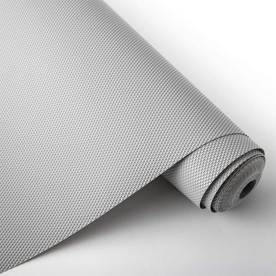 KUBER INDUSTRIES PVC (Polyvinyl Chloride) Drawer Mat(Grey, Free)
