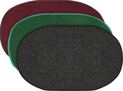 KUBER INDUSTRIES Microfiber Door Mat(Multicolor, Free, Pack of 3)