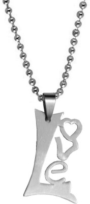 Shiv Jagdamba Valentine Day Gift Love Sterling Silver Stainless Steel Pendant