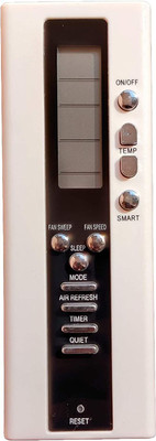 HDF AC Remote Control Compatible For Voltas Kelvinator Split Window AC |HF-119 Voltas KelvinaTor Remote Controller(White & Black)