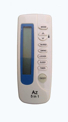 BhalTech VE- 66 AC Compatible for  5 in 1 AC Azure Remote Controller(White)