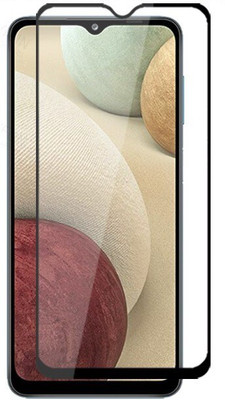 Caseline Edge To Edge Tempered Glass for Samsung Galaxy A12(Pack of 1)