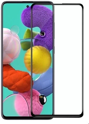 FlipSmartGuard Edge To Edge Tempered Glass for Samsung Galaxy A51(Pack of 1)
