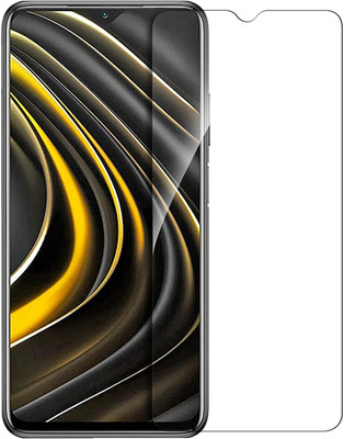 Fovtyline Tempered Glass Guard for Xiaomi Poco M3(Pack of 1)