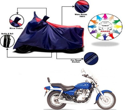 APNEK Waterproof Two Wheeler Cover for Bajaj(Avenger, Blue, Red)