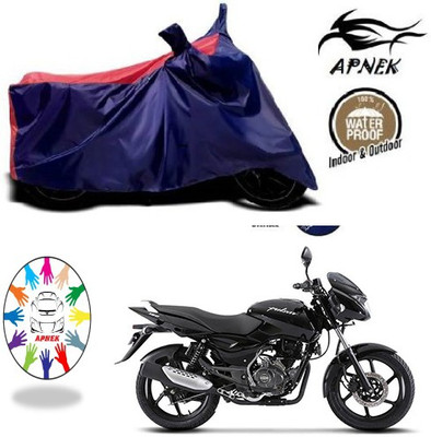 APNEK Waterproof Two Wheeler Cover for Bajaj(Pulsar 150, Blue, Red)